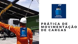 Aula Prática de movimentação de cargas 2021 #offshore #embarcados #petróleo #plataforma