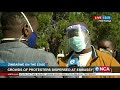 Police disperse crowds outside Zimbabwean embassy