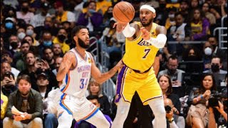 Oklahoma City Thunder vs Los Angeles Lakers Full Game Highlights | November 4 | 2022 NBA Season