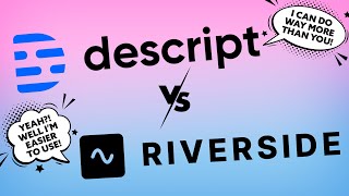 Descript vs Riverside: Podcast Editing Software Showdown