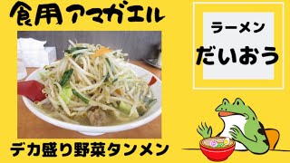 秋田県横手市‼️【ラーメンだいおう】地元行列のできる人気ラーメン店にて、野菜たっぷり‼️栄養満点ラーメン『デカ盛り野菜タンメン』を食べてきました！もやしがたっぷり！野菜の甘みがたまりませんでした！