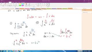 16.1 MATH1325 Integration by Parts