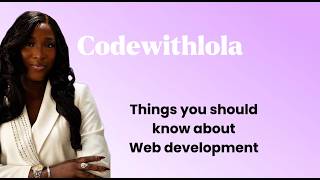 Watch This Before You Start Learning Web Development