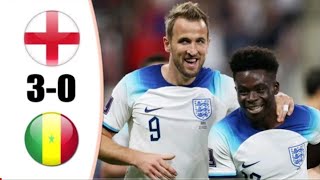 England 3 - 0 Senegal | World Cup 2022 Highlights | Round of 16 |