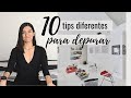 10 TIPS - diferentes-  PARA DEPURAR tu espacio. Estilo de vida minimalista.