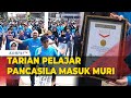 Tarian Para Pelajar Pancasila di Kalbar Pecahkan Rekor MURI