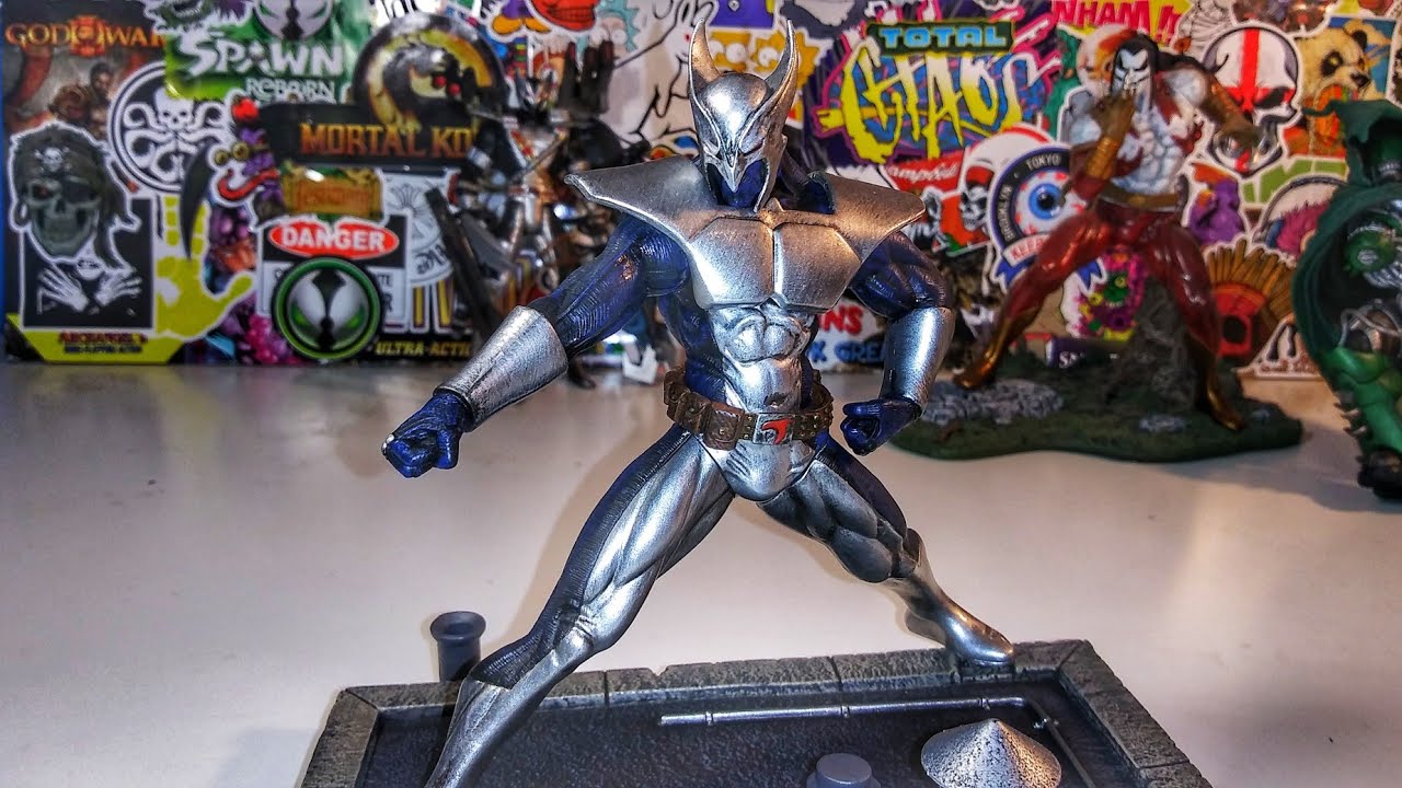 Shadowhawk 10th Anniversary Mcfarlane Review Youtube
