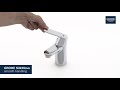 GROHE Eurosmart Cosmopolitan - Basin Mixers in S-size with pop-up waste set