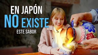 🇯🇵JAPONESA PROBANDO PULQUE( LA BEBIDA SAGRADA DE MÉXICO 🇲🇽)😵‍💫