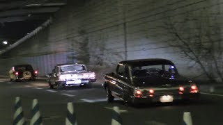 【ナイトクルージング】ローライダー他アメ車のエンジンサウンド・加速サウンド