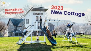 2023 New Cottage Swing Set Review!!