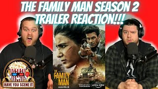 THE FAMILY MAN SEASON 2 TRAILER REACTION!!!! | Raj & D.K. | Manoj Bajpayee | Priyamani | Prime Video