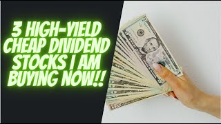 Dividend Investing Strategy:  High Yield Dividend Stocks to Buy for Income Investing