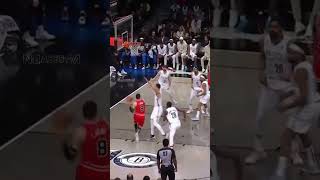 Zach LaVine WILD move & Dunk !  Nets vs. Bulls