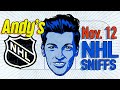 NHL Sniffs, Picks & Pirate Parlays Today 11/12/24 | Best NHL Bets w/Andy Francess