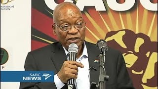 Jacob Zuma says \