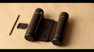 3" Double Action Spring Hinge Product Video | Spring Hinges