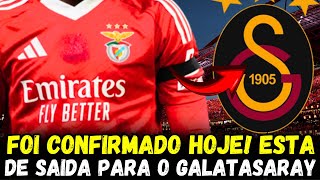 😨SAÍDA ACABA DE SER CONFIRMADA! NÃO JOGA MAIS NO BENFICA! NOTÍCIAS DO BENFICA! BENFICA