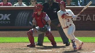 CIN@STL: Gyorko plates two with a single to right