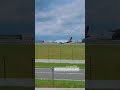 brussels airlines a320 landing in brussels airport ebbr quentinsky