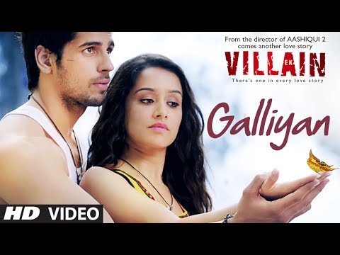 GALIYAN VIDEO and LYRICS  - Ek Villain Song | Ankit Tiwari