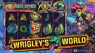 🏁 Wrigley's World Slot by Red Tiger Gaming / Race Spins Bonus / Double Boost / Extra Spins / Big Win