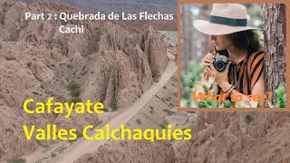 Cafayate - Part 2, Cachi, Quebrada de Las Flechas, Valles Calchaquies, Nordeste (by Scenic Gems).