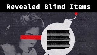 Revealed Blind Items : December 3