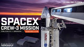 Watch SpaceX Launch Crew-3 to the ISS for NASA!
