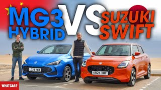 NEW Suzuki Swift vs MG3 Hybrid review – which is REALLY cheaper to run? | What Car?