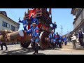 2018 伏木曳山祭 けんか山③