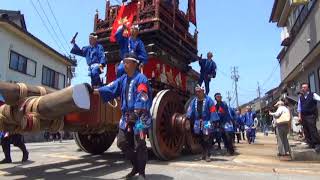 2018 伏木曳山祭 けんか山③