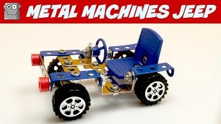 Toy Truck Building JEEP Metal Machines