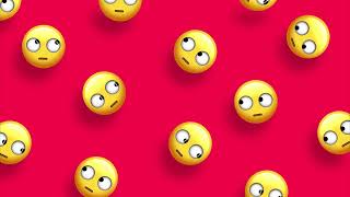 Face Rolling Eyes #Emoji #LoopBackground || 8K #abstract || #emojibackground || UltraHD || #VJLoop