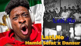 Hamid Sefat x Dansur - Lati,No 🇮🇷+🇲🇽 OFFICIAL AUDIO | حمید صفت و دنسور - لا تی,نو REACTION