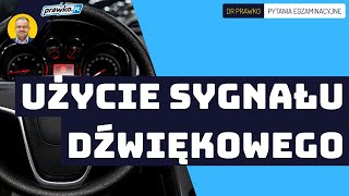 Czy w tej sytuacji masz prawo użyć sygnału dźwiękowego? (2540)