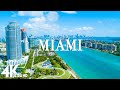 MIAMI, Florida 4K - Relaxing Music Along With Beautiful Nature Videos (4K Video Ultra HD)