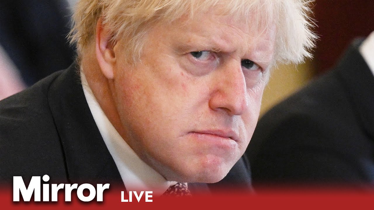 LIVE: Boris Johnson Faces Questions Over Partygate - YouTube