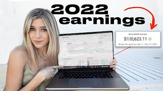 How Much YouTube Paid Me in 2022 (with a million subscribers)