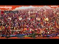 maha kumbh drone footage captures devotees taking holy dip on occasion of ‘maghi purnima’