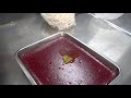 how amazing 8 color handmade jelly cake is made 彩色手工粉粿製程 每日現做8種天然水果、茶染色～ taiwanese street food