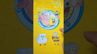 Woww ‼️ Spongebob Ghosts 😝😍 funny character change puzzle Spongebob 🤣 #shorts #trending #spongebob