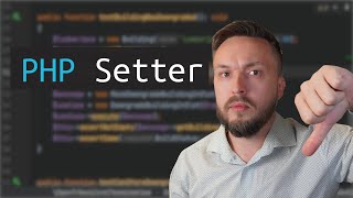 Das 🄿🅁🄾🄱🄻🄴🄼 mit den 🅂🄴🅃🅃🄴🅁 in PHP. Immutable Objects sind WICHTIG