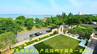 【郑贺全】苏州一线湖景独栋，三层都带有花园，少数人才买的起的豪宅！