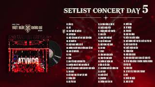 [DAY 5] FULL SETLIST CONCERT ANH TRAI VƯỢT NGÀN CHÔNG GAI DAY 5 | GAI CON CÙNG NHAU GET NICE