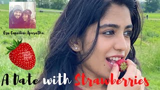 A date with Strawberries...!!!!! | Road Trip | Strawberry Farm | Canada |