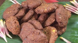 வாழைப்பூ வடை # vazhaipoo vadai recipe  how tomake