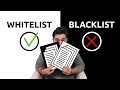 ¿Qué son las WHITELIST y las BLACKLIST?