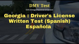 Georgia DMV Permit Test in Spanish/Española 2023 - 2024 | Prueba de manejo