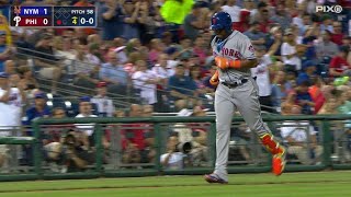 NYM@PHI: Cespedes launches a solo home run to left